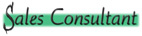 Sales Consultant